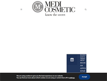 Tablet Screenshot of medi-cosmetic.com